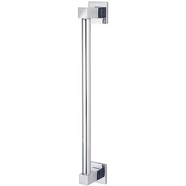 Olympia 24" Long Fully Metal Grab Bar, Shower Handle in Matte Black