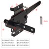 JIAHOO Post Mount Gate Latch for Wooden Fence - Heavy