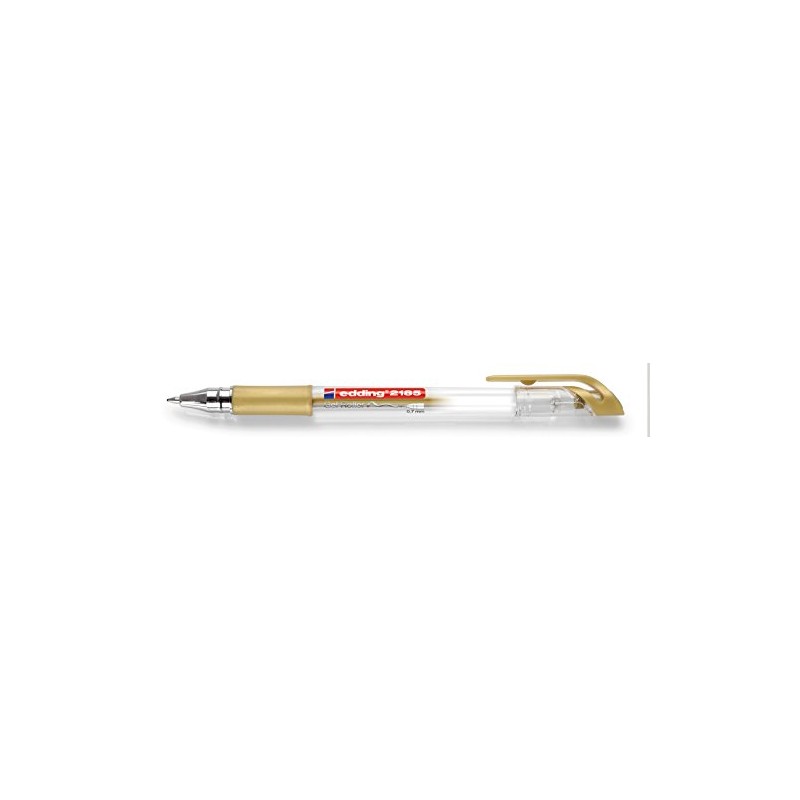 Edding 2185 Gel Rollerball Pens (Standard Colours), 7 Pieces, 0.7