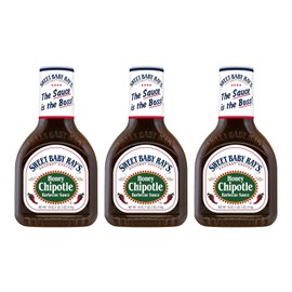 Sweet Baby Ray's Honey Chipotle BBQ Sauce (18 oz) 3 Pack
