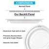 Recessed LED Ceiling Panel Light Round 18w Cool White 6500k