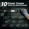1/4 Torque Wrench Digital(1.1-22.2Ft.Lb) ±2 % Accuracy Digital Torque Wrench