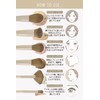 Frepice Makeup Brushes, Set of 10, Powder Brush, Concealer Brush,