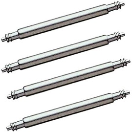 Eichmüller Stainless Steel Spring Bars 1.5 mm Diameter 22 mm for Watches Bracelets Pack of 4, Modern