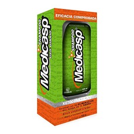 Medicasp Shampoo Anticaspa - Auxiliar en la eliminación del hongo de la caspa, alivia comezón y ardor, deja el cabello con brillo y suavidad, ideal para uso diario, contiene 1 botella de 130ml
