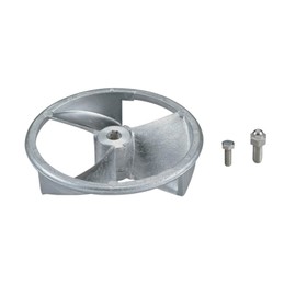 Kyocera 6075661 Former Ryobi Aluminum Screw with Ring for Power Mixers Diameter 5.3 inches (135 mm)