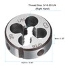 sourcing map Round Threading Die 5/16-20 UN Thread Right Hand