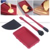 4Pcs Silicone Glue Kit 2 Brush 1 Comb and 1