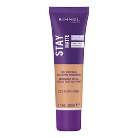 Rimmel London Stay Matte Liquid Mousse - 201 Classic Beige - Foundation 1oz