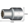Tone Socket (12 Angles) 4D-11 Insertion Angle 12.7 mm (1/2