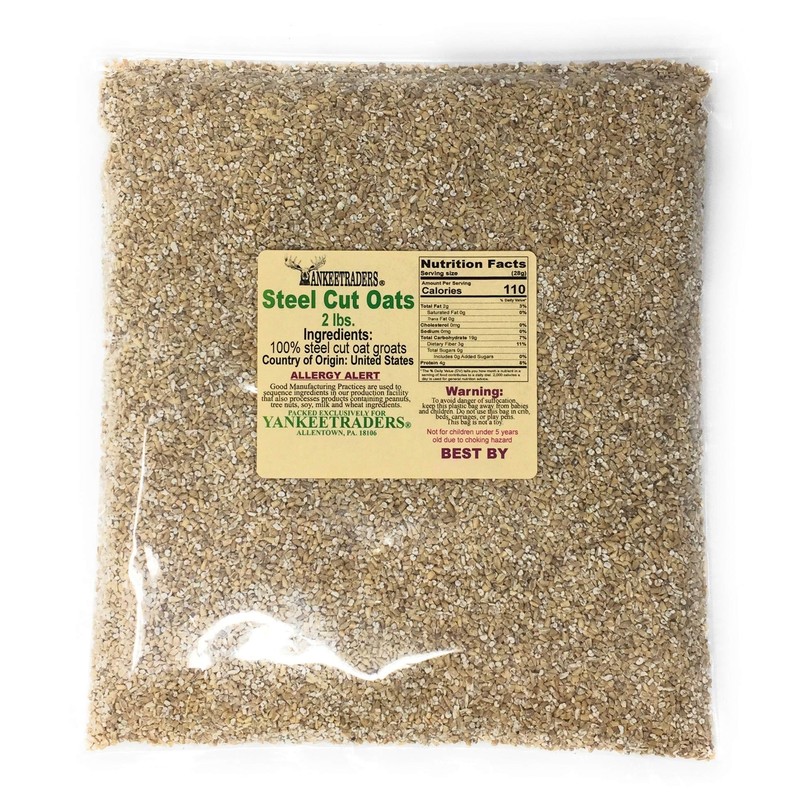 YANKEETRADERS STEEL CUT OATS - 2 Lbs