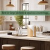 2026 Upgraded Extra Large Bucket-Shaped Solid Wood Countertop Paper Towel