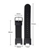Nylon Strap/Watchband Replacement for Casio SGW-100 GW-3000B GW-3500B PAS-400B Twin