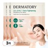 Dermatory Salicinic Pore Tightening Wrapping Gel Mask, 3 Packs, 1 Pack / 더마토리 살리시닉 포어 타이트닝 랩핑 겔 마스크, 3개, 1개입