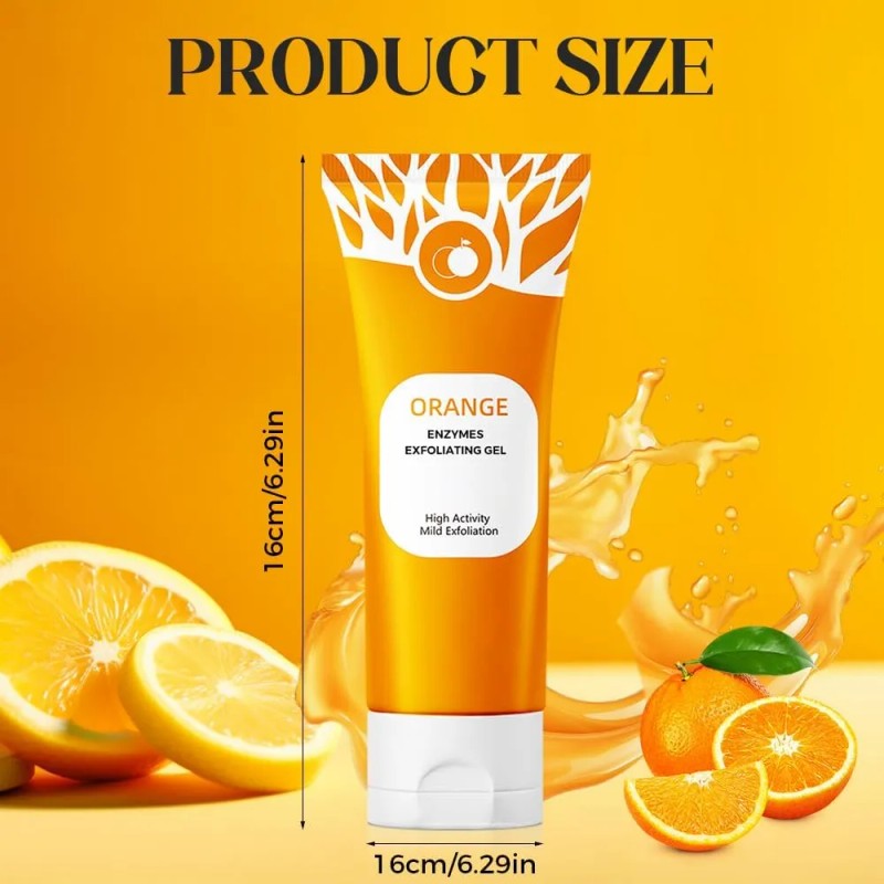 Limpiador Exfoliante Natural Poros Perfectos Naranja