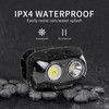 LONLEEYU Faros recargables, linterna LED con sensor de movimiento, diadema