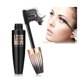 My Amazing Lashes 4D Silk Fiber Mascara - Waterproof, Volume and Length, Plump and Enlarge Eyelashes, Black Liquid Lash Extensions, Long Lasting (1)