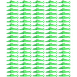 Pack of 100 Small Fish Needle Threader, Sewing Machine Thread Guide, Quick Thread Guide, Threading Assistant, Portable Needle Threader, Sewing Accessories for Clothes