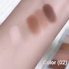 Erinde Eyeshadow, Matte Eyeshadow Palette, 02# Soft Brown, No Glitter,