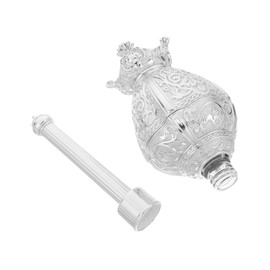 ORFOFE Elegant Holy Water Bottle Dispenser for Spiritual Practices Meticulously Crafted with Chic Design for Weddings Church Use Versatile Religious Container