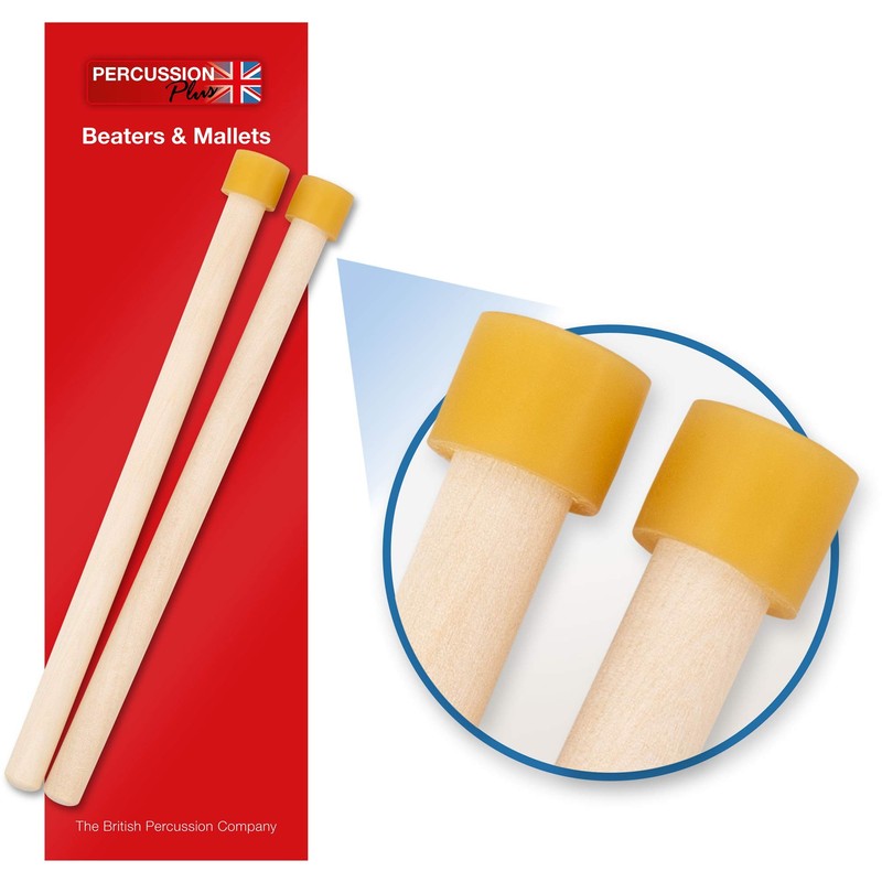 Percussion Plus PP476 Double Steel Pan Sticks