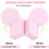 Mini bloques de pulidor de uñas, grano 100/180, bloque esponja