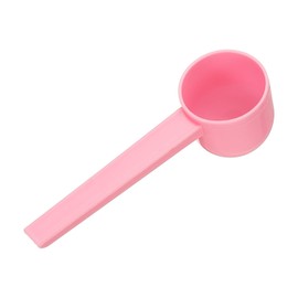 sourcing map Measuring Spoons, Plastic Coffee Scoops Teaspoon for Coffee Bean Spices Sugar Salt Powder Pink