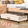 Eastherry Under Bed Storage with Wheels, XXXL Larger Under Bed