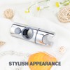 UPIQNG Slide Bar Shower Bracket Shower Head Holder Adjustable Hand