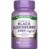 Nature's Truth Black Elderberry Capsules | 100 Count | Super