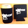Hooters Black Beer Koozies Can Cooler Coozie - Set of