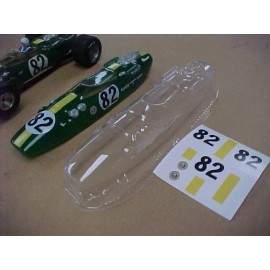 Russkit reproduction 1/24 slotcar 1/24 scale Vintage slot car body similar to Russkit Lotus 38