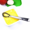 Stainless Steel Mini Spring Egg Beater Silicone Whisk Magic Hand