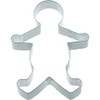 KitchenCraft Gingerbread Man Cookie Cutter, Stainless Steel, 9 x 7