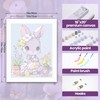 Paint by Numbers Kit for Kids, Purple Paint by Numbers
