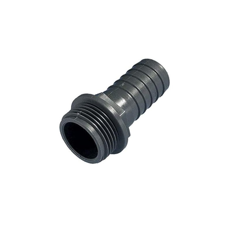 Pisces Male BSP hosetail Connector 25mm Barb to 1"(in) Thread