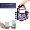 Beautyflier Reusable Insulated Coffee Cup Carrier, Portable Drink Holder with