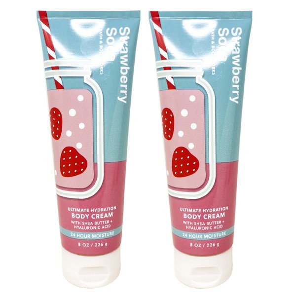 Generic Bath and Body Work STRAWBERRY SODA 2 Pack Ultimate