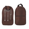 Portable Camp Kitchen Utensil Organizer Set, Waterproof Case with Multiple
