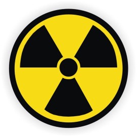 Unbranded/Generic 3 Radiation Symbol Hard Hat Stickers \ Helmet Decals Radioactive Biohazard Funny