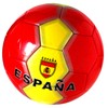 CUCUBA Spain Football with Spanish Shield Size 5 Color Red/Yellow