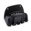 meberg PF1214302 Wall Hose Holder Black Plastic Modern Compact Hose
