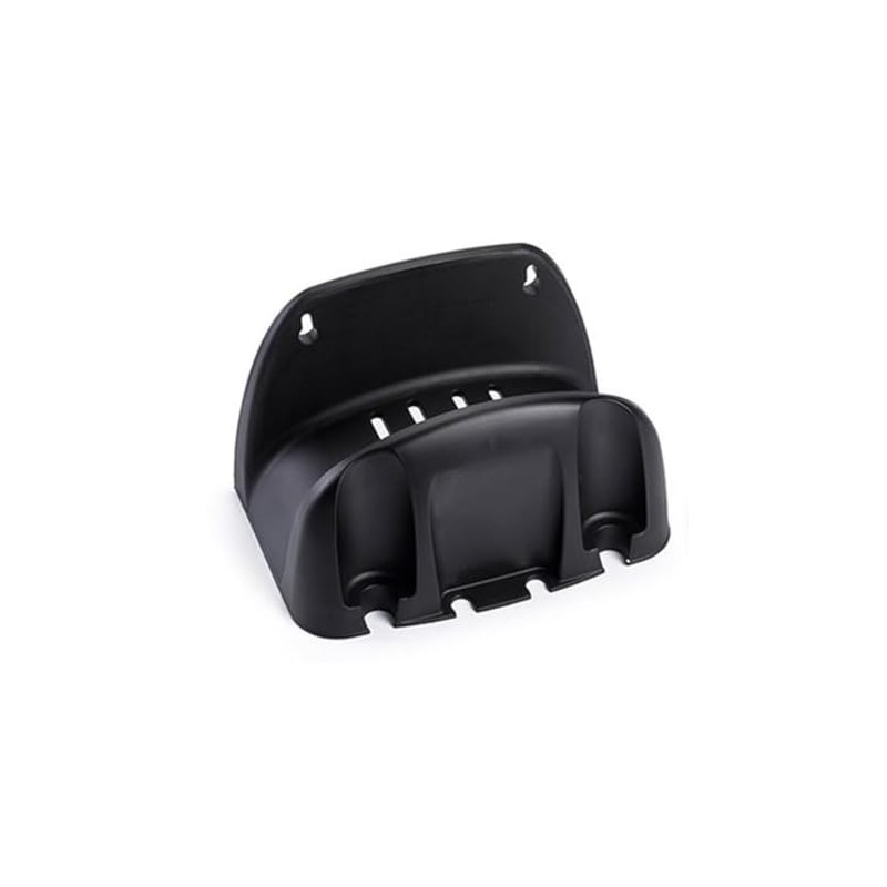 meberg PF1214302 Wall Hose Holder Black Plastic Modern Compact Hose