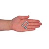 (Pack of 10) Galvanised Steel Shackles 6mm Shackle Clip with