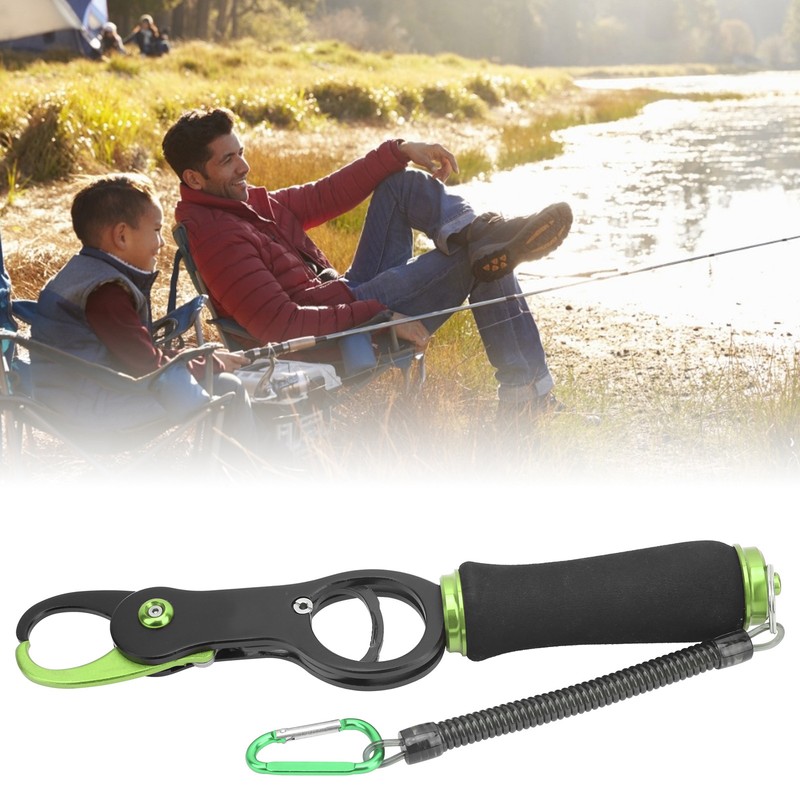 Fish Lip Grip Aluminum Fish Controller EVA Handles Fishing Control