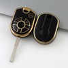 2Pcs for Ford Key Fob Cover with Keychain Fit for