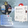 Sump Pump Alarm with Pump Control Panel, Zelinhol High Water