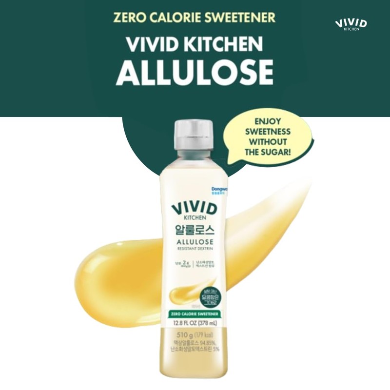 VIVID KITCHEN Keto Allulose Syrup – 12.8 fl oz |