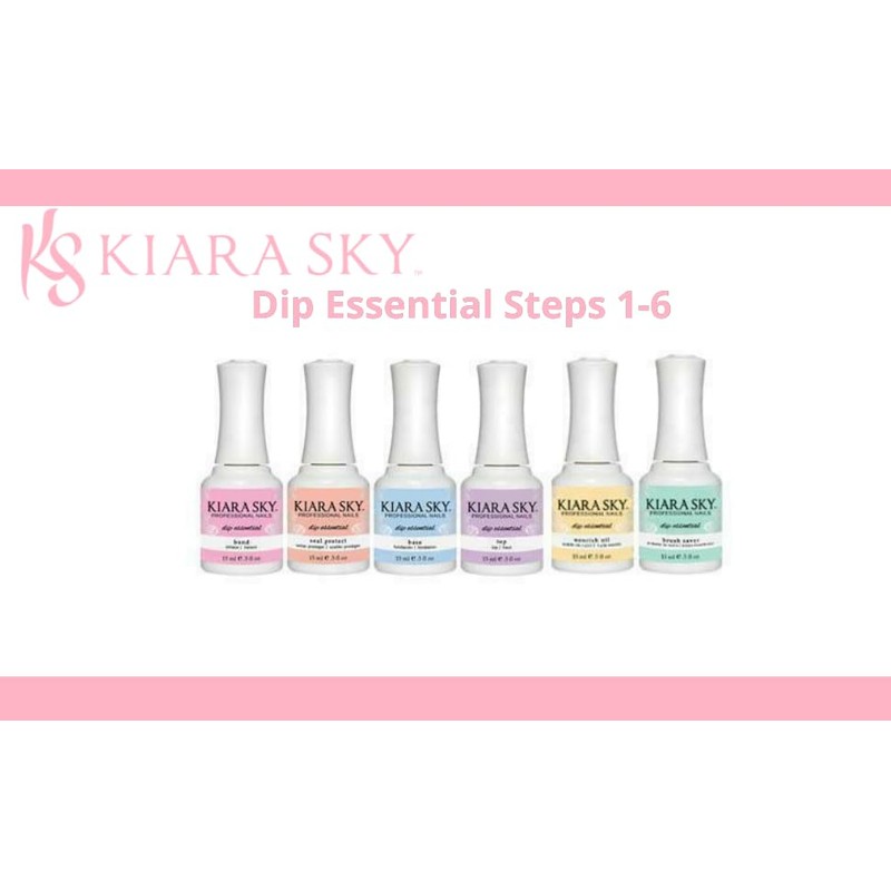 Kiara Sky Professional - Dip Manicure Nail Liquid Essentials -