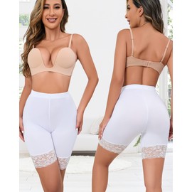 YOGAPRO Anti Chafing Shorts Women Womens Slip Shorts for Under Dresses Boy shorts underwear for women Lace Undershorts